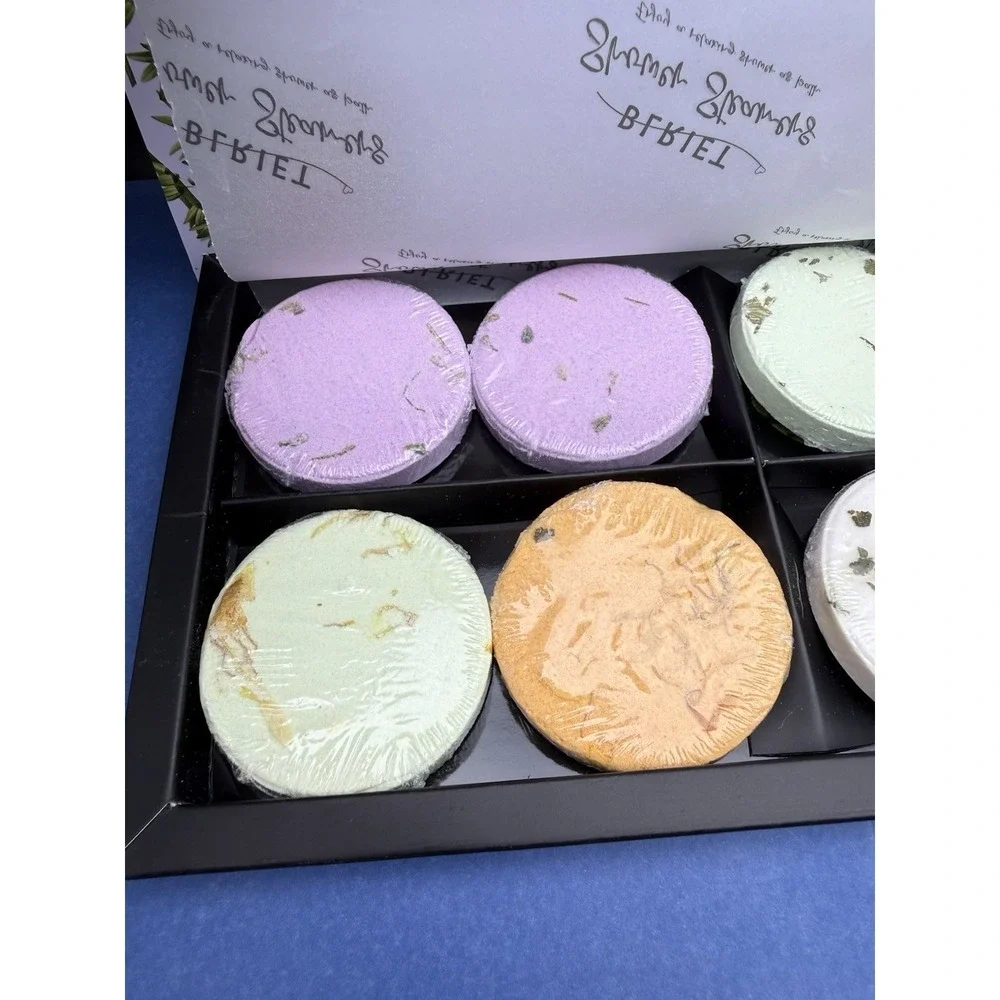 Shower Steamers Aromatherapy BLRIET 8 Pack New In Box. Individually Wrapped